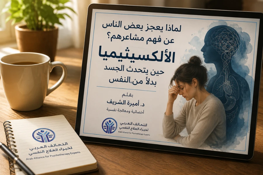 عندما تعجز النفس عن التعبير فيتحدث الجسد: فهم الألكسيثيميا وعلاقتها بالأعراض النفس جسدية